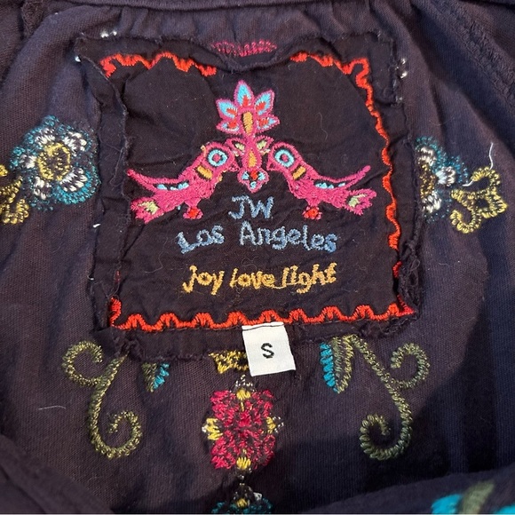 JOHNNY WAS Embroidered Boho Tunic Dress - Picture 7 of 13